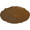 Ekena Millwork Pompeii Ceiling Medallion (Fits Canopies up to 2"), Hand-Painted Smokey Topaz, 18 7/8"OD x 1 1/2"P CM18POSTF - alternate 4